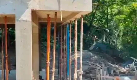 Pool construction
